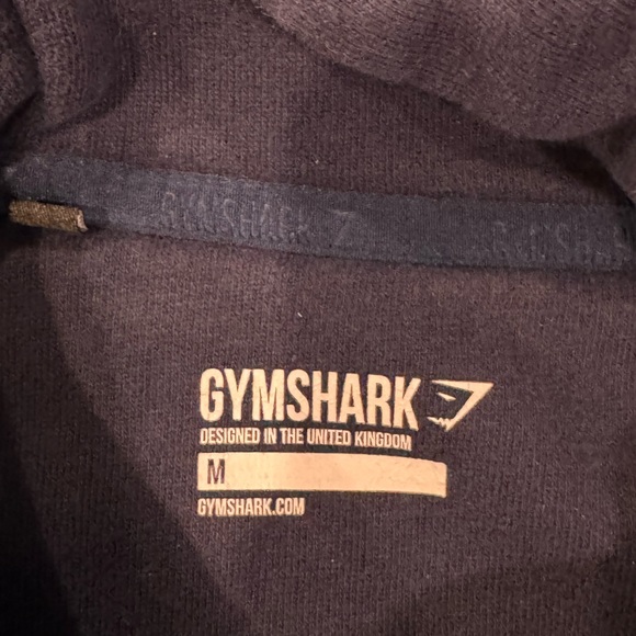 Gymshark Training Workout Pullover Sweatshirt Hoodie Navy Blue - Picture 5 of 5